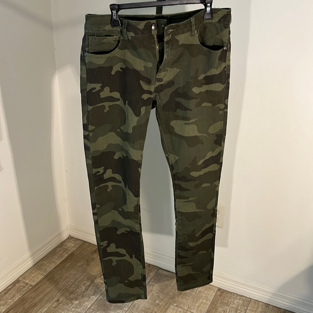 Micros Skinny Flex Camouflage pants, 34/32 size
